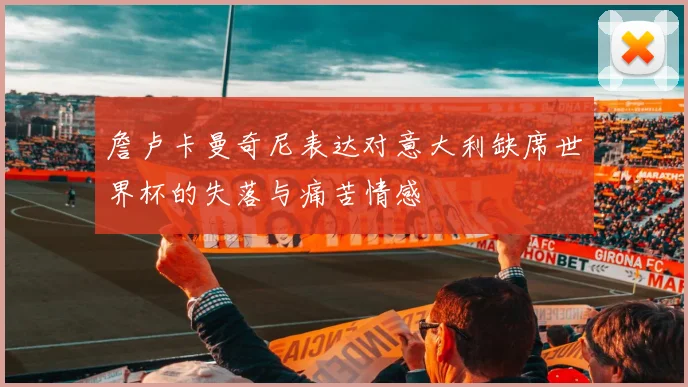 詹卢卡曼奇尼表达对意大利缺席世界杯的失落与痛苦情感